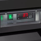 Maxx Cold 81 Inch X-Series 3-Door Merchandiser Refrigerator, Free Standing, 72 Cu. Ft. - Black