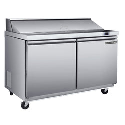 Maxx Cold 48 Inch Sandwich/Salad Station in Stainless Steel