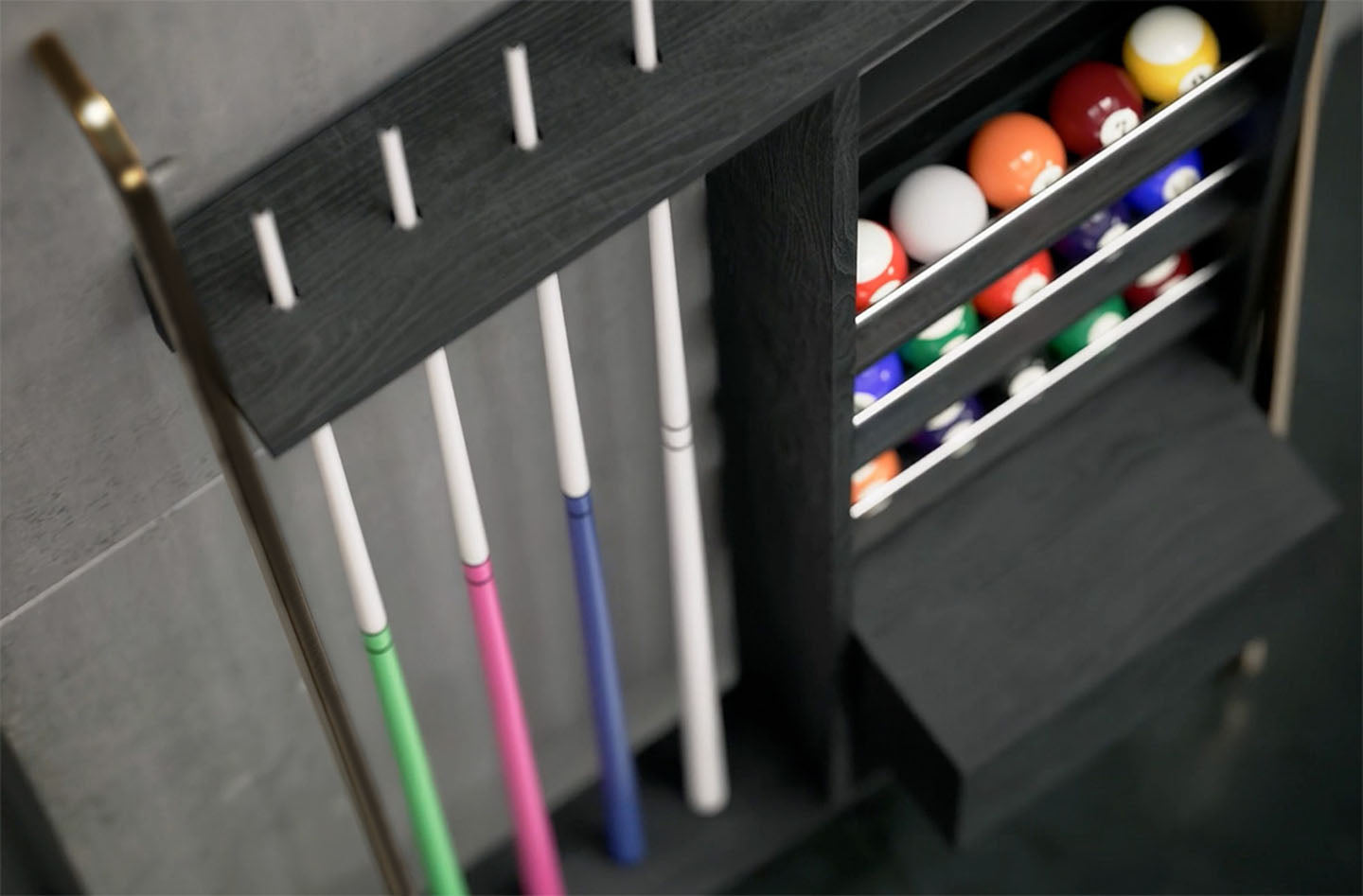Ram Game PROBILRCK - Prohibition Billiards Accessories Rack Black