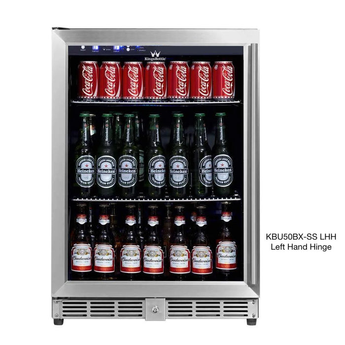 Kings Bottle 24 Inch Under Counter Beer Cooler Fridge Built In