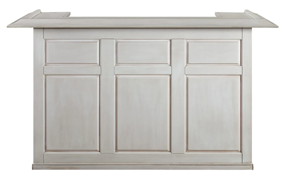 Ram Game DBAR72 - 72" Dry Pub Style Bar - Antique White