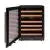 AllavinoReserva Series 50 Bottle 34" Tall Dual Zone Left Hinge  Gun Metal Grey  Stainless Steel Wine Cooler Refrigerator