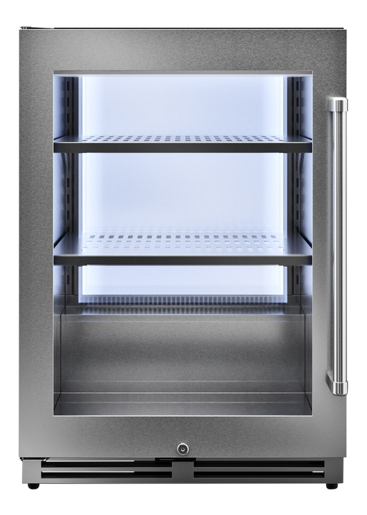 Thor Kitchen 24-Inch 140 Can Professional Undercounter Beverage Cooler Left Hinge