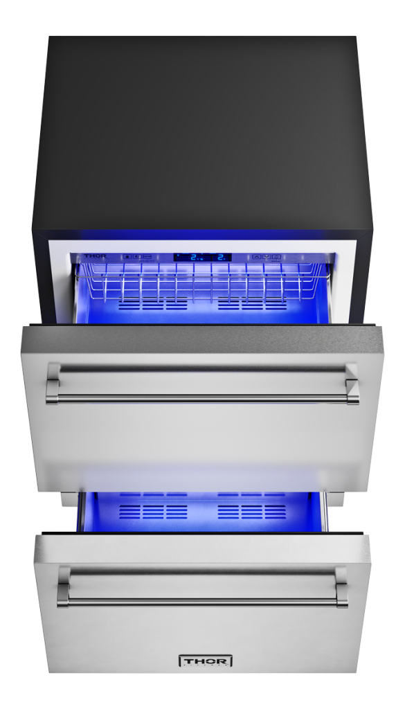 Thor Kitchen 24-Inch Indoor Outdoor Freezer Drawer