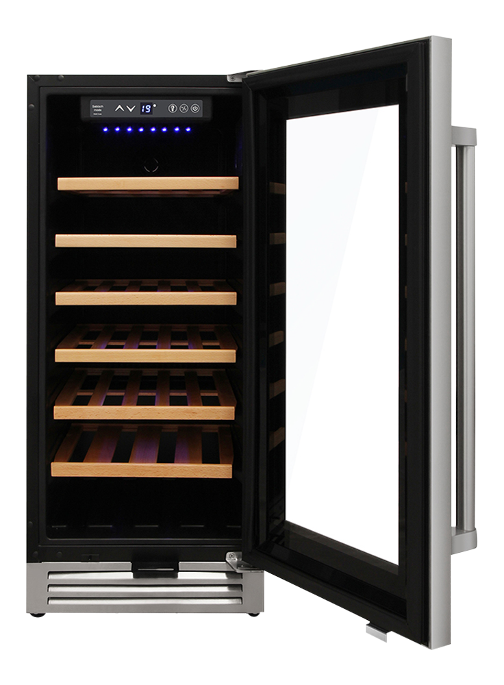 Thor Kitchen 15-Inch Single Zone Wine Cooler, 33 Wine Bottle Capacity