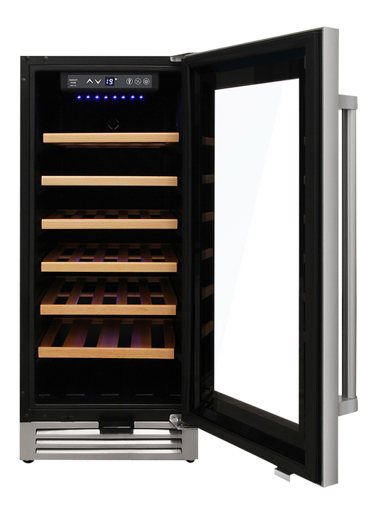 Thor Kitchen 15-Inch Single Zone Wine Cooler, 33 Wine Bottle Capacity