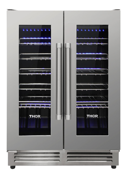 Thor Kitchen 42 Bottle Dual Zone Built-in Wine Cooler