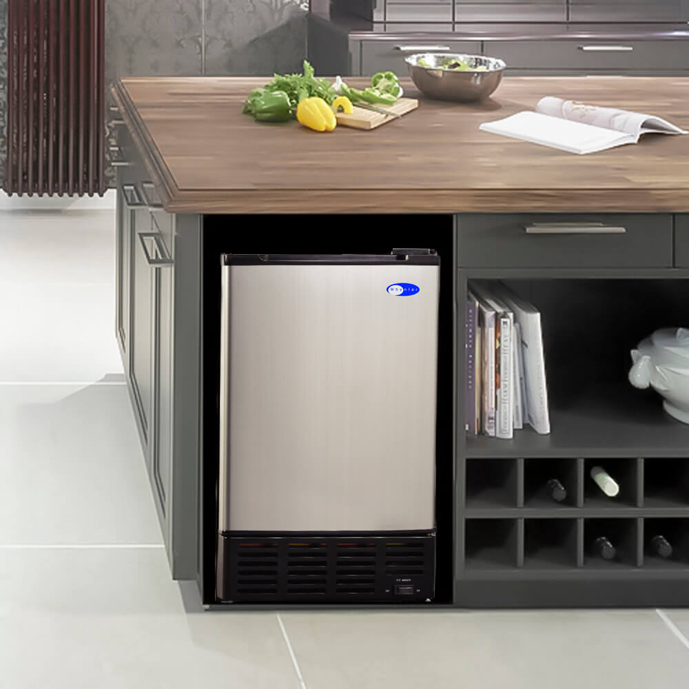 Whynter UIM-155 15" Built-In Ice Maker in Stainless Steel