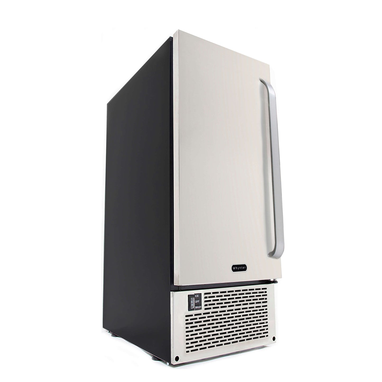 Whynter 15" Built-In Ice Maker 80lb capacity Clear Ice Cube with NSF Inline Water Filter
