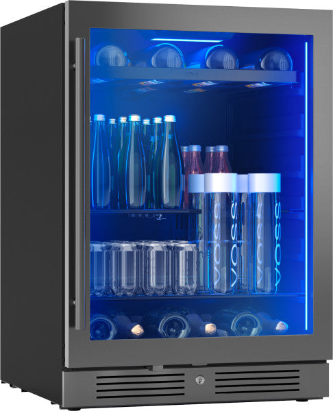 Zephyr Presrv™ Black Stainless Single Zone Beverage Cooler