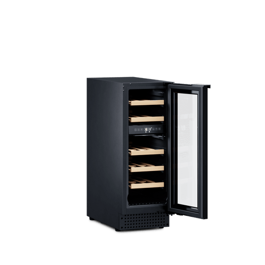 Dometic Wine Cooler D18B 12 inch Wine Cooler, Dual-Zone, Freestanding or Built-in, 18 bottles