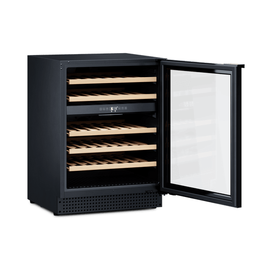 Dometic D46B 24 inch Wine Cooler, Dual-Zone, Freestanding or Built-in, 46 Bottles
