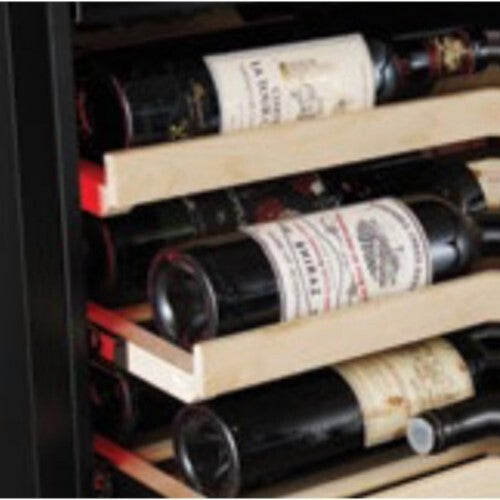 Vinotemp 41 bottles 24" Vinoglow Undercounter Wine Cooler, Glass