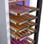 Kucht - 18-in Built-in Panel Ready Three Zones Wine Cooler - Stainless Steel