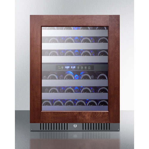 Summit Appliance 24 inch Wide Built-In Wine Cellar, ADA Compliant (Panel Not Included)