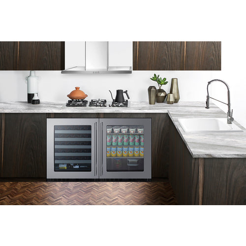 Summit Appliance 24 inch Wide Built-In Beverage Center, ADA Compliant