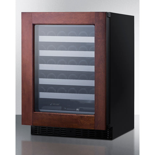 Summit Appliance 33 Bottle 24" Wide Built-In Wine Cellar, ADA Compliant (Panel Not Included)