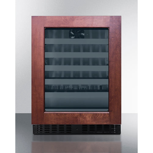 Summit Appliance 33 Bottle 24" Wide Built-In Wine Cellar, ADA Compliant (Panel Not Included)