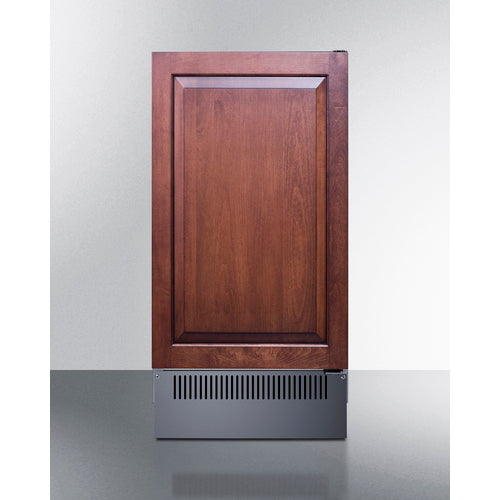 Summit Appliance 18" Wide Clear Icemaker (Panel Not Included)