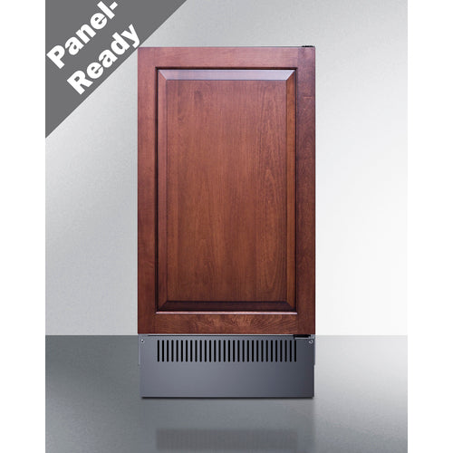 Summit Appliance 18" Wide Clear Icemaker (Panel Not Included)