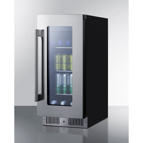 Summit Appliance 15 inch Wide Built-In Beverage Center