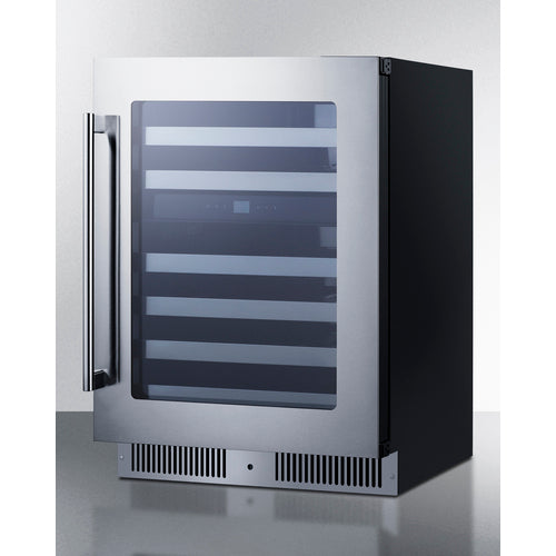 Summit Appliance 24 inch Dual Zone Built-In Wine Cellar
