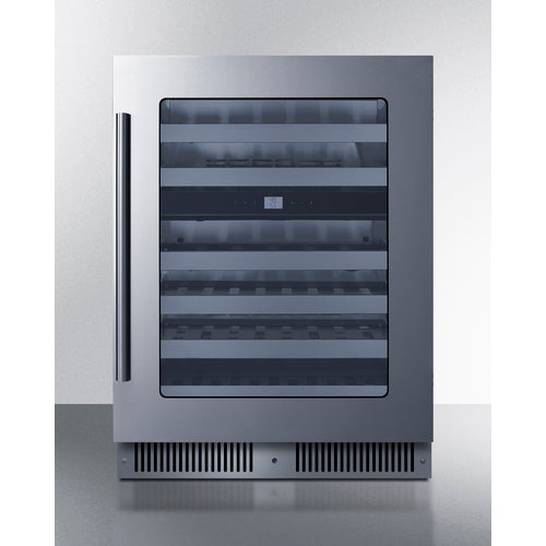Summit Appliance 24 inch Dual Zone Built-In Wine Cellar