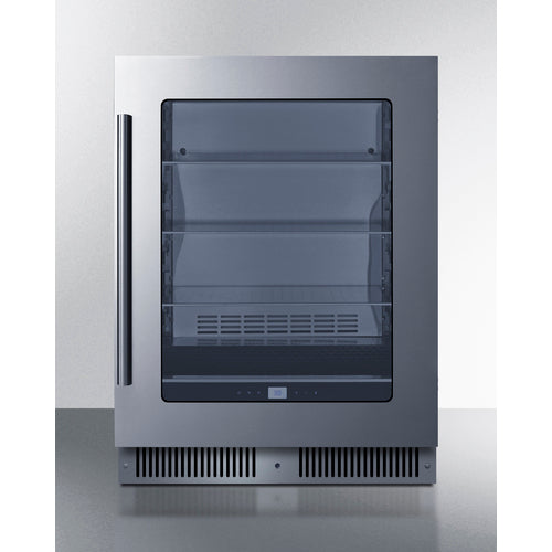 Summit Appliance 24 inch Wide Premium Built-In Undercounter Beverage Center