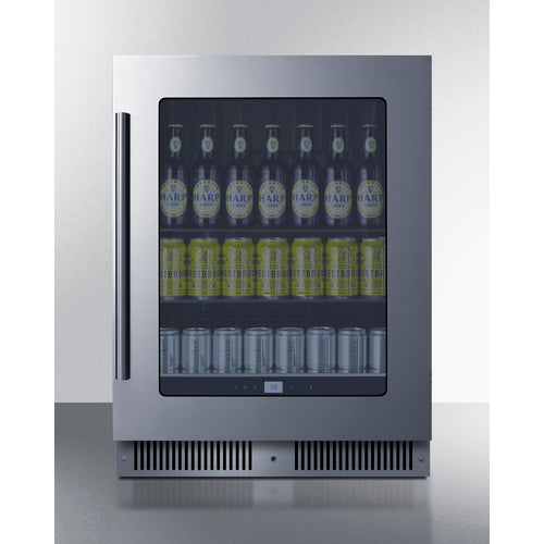 Summit Appliance 24 inch Wide Premium Built-In Undercounter Beverage Center