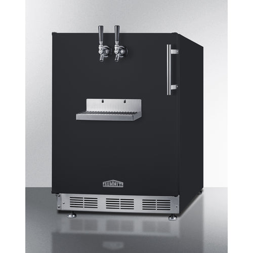 Summit Appliance 24 inch Wide Front Tap Built-In Beer Kegerator