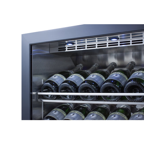 Summit Appliance 25 Bottle 24" Wide Single Zone Commercial Champagne Wine Cellar