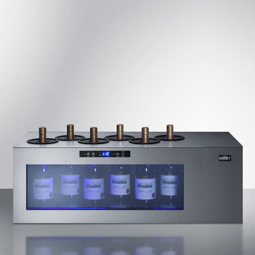 Summit Appliance 6 Bottle Commercial Wine Cooler