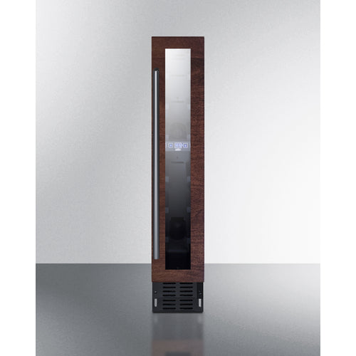 Summit Appliance 7 Bottle 6" Wide Built-In Wine Cellar (Panel Not Included)