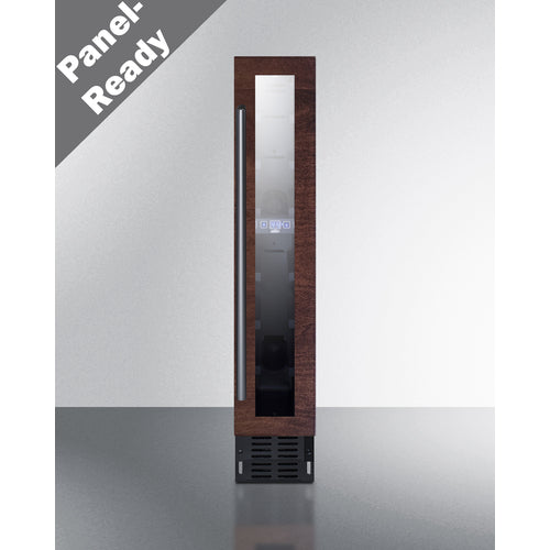 Summit Appliance 7 Bottle 6" Wide Built-In Wine Cellar (Panel Not Included)