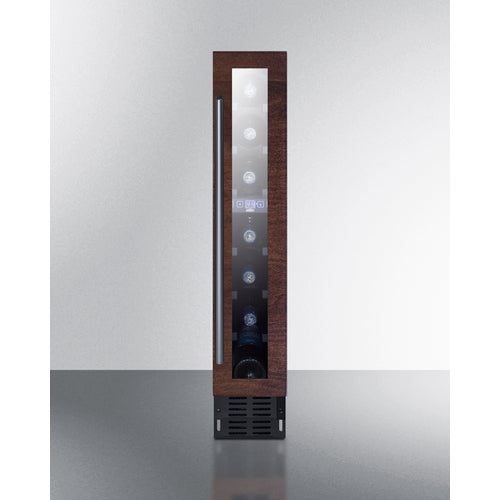 Summit Appliance 7 Bottle 6" Wide Built-In Wine Cellar (Panel Not Included)