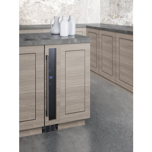 Summit Appliance 7 Bottle 6" Wide Built-In Wine Cellar (Panel Not Included)