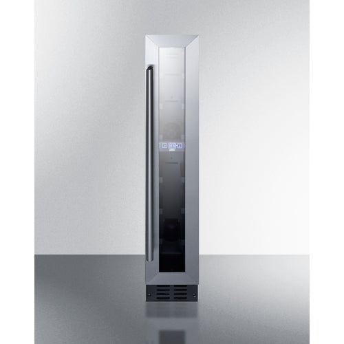 Summit Appliance 7 Bottle 6" Wide Built-In Wine Cellar