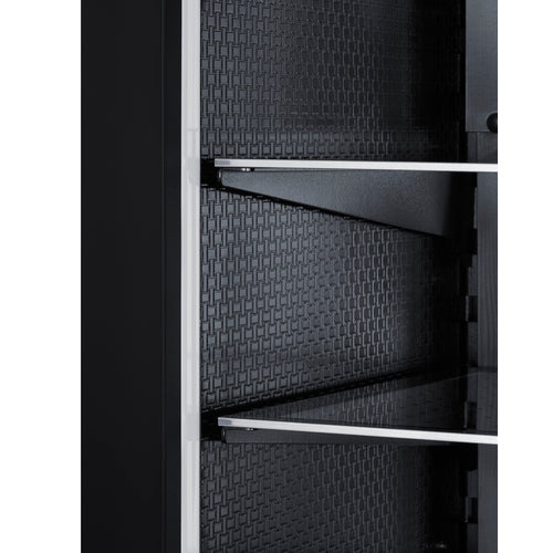 Summit Appliance 24 inch Wide Premium Built-In Undercounter Beverage Center With Panel-Ready Glass Door