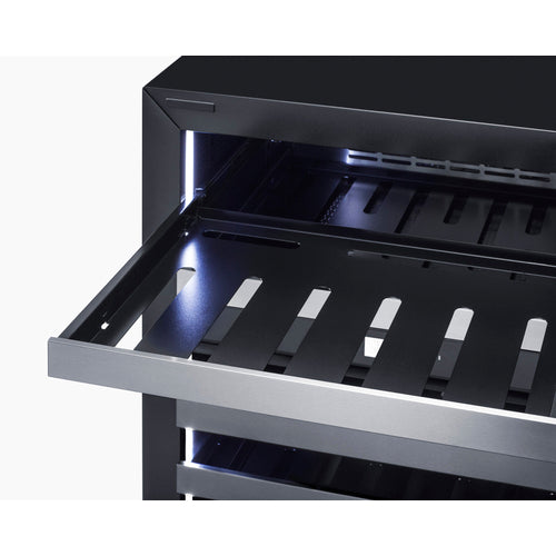 Summit Appliance 24 inch Dual Zone Built-In Wine Cellar