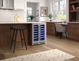 Zephyr Presrv™ French Door Dual Zone Wine Cooler