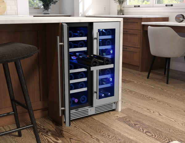 Zephyr Presrv™ French Door Dual Zone Wine Cooler