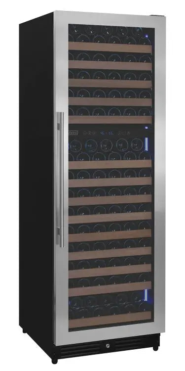 Allavino Reserva Series 344 Bottle Four Zone Built-In Side-by-Side Wine Refrigerator with Stainless Steel Doors
