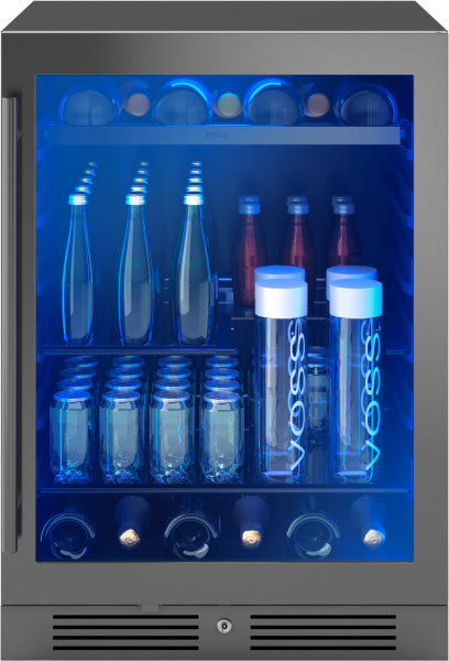 Zephyr Presrv™ Black Stainless Single Zone Beverage Cooler