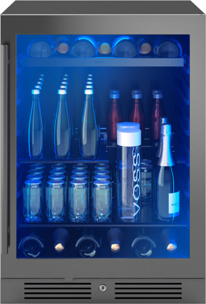 Zephyr Presrv™ Black Stainless Single Zone Beverage Cooler