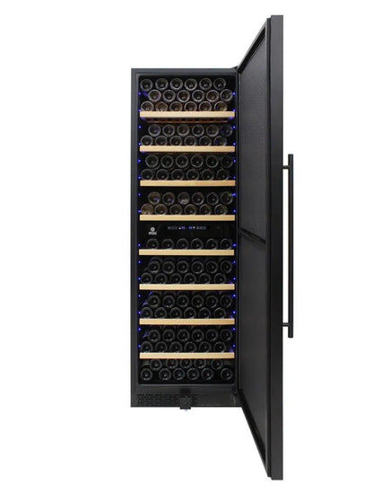 Vinotemp 203-251 Bottle Garage Dual-Zone Wine Cooler, Black