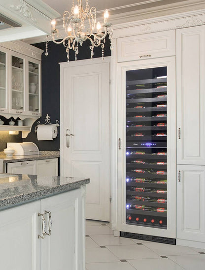 Vinotemp 24" 126 Bottle Panel Ready Dual-Zone Wine Cooler