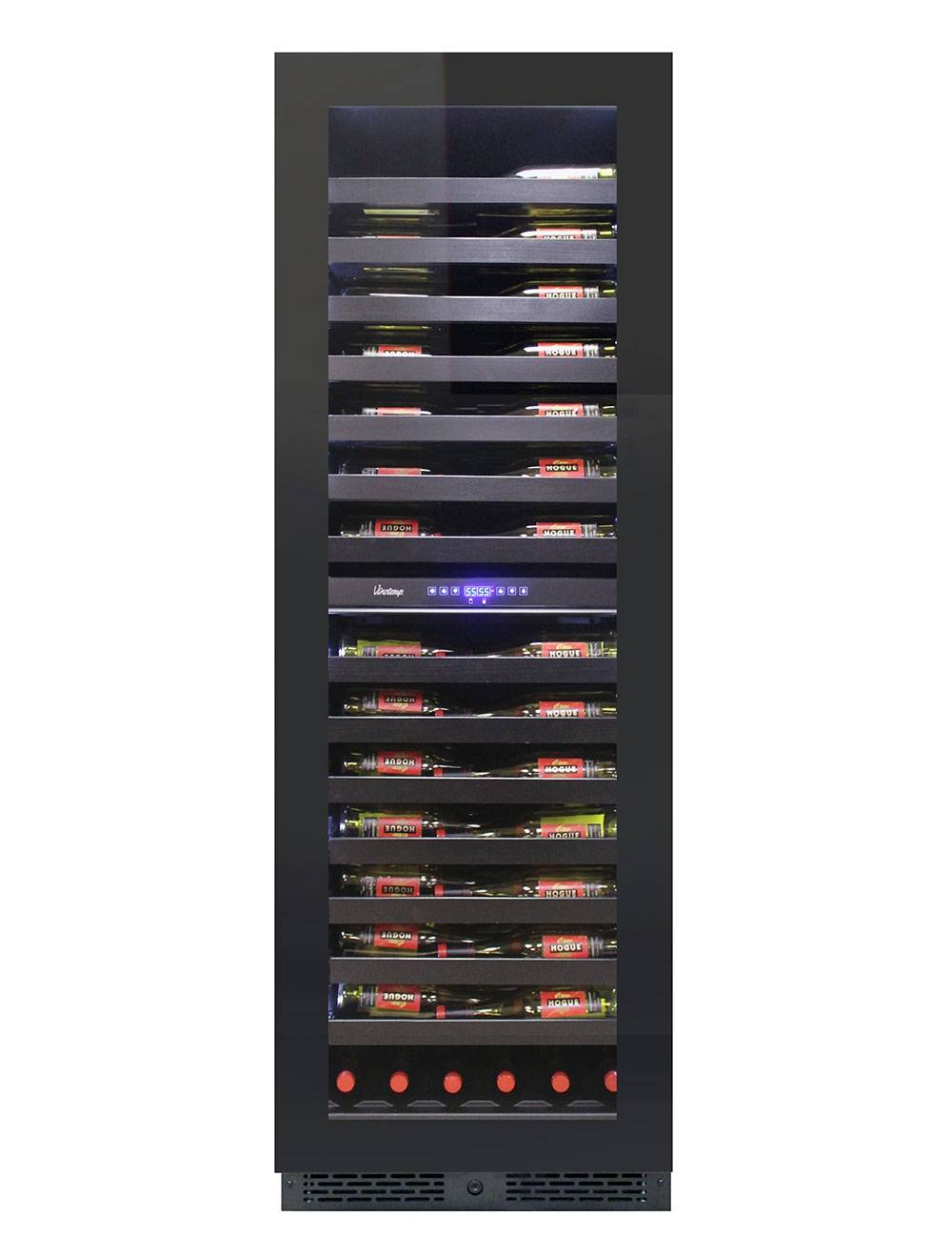 Vinotemp 24" 126 Bottle Panel Ready Dual-Zone Wine Cooler