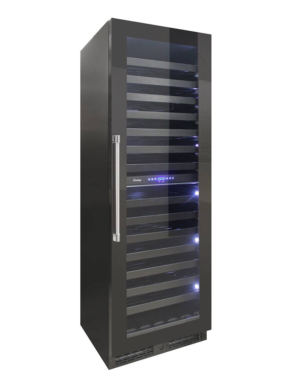 Vinotemp 24" 126 Bottle Panel Ready Dual-Zone Wine Cooler