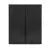 Allavino Vite Series 610 Bottle Dual Zone Freestanding Large Capacity Side-by-Side Wine Refrigerator with Solid Black Doors