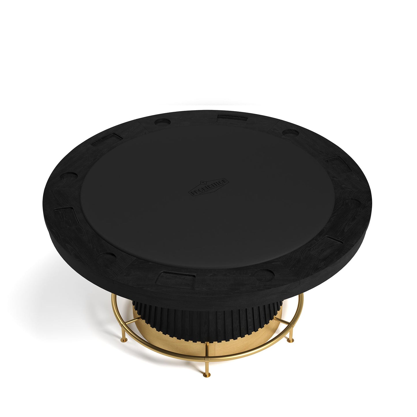 Ram Game PRO60TBL - Prohibition 60" Poker Table Black